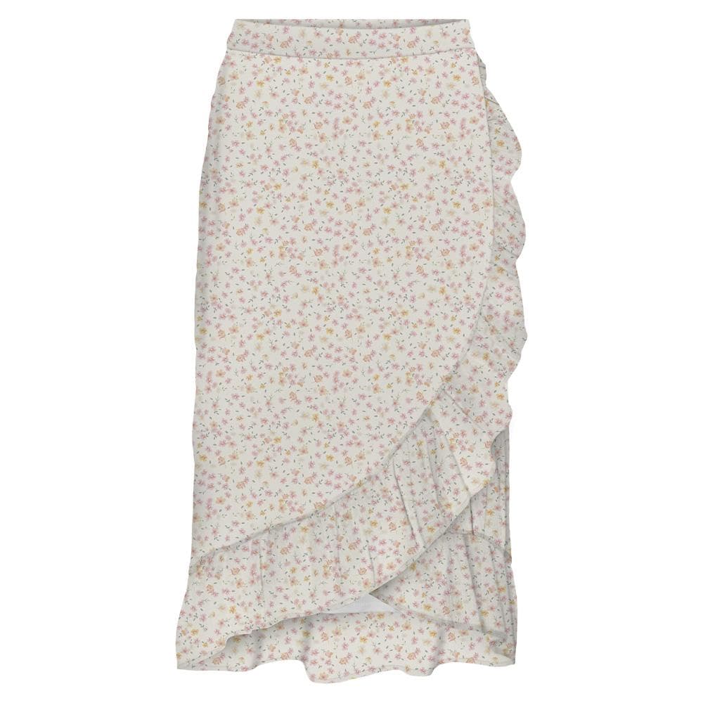 Jupe Blanches à fleurs Femme Vero Moda Smilla 2