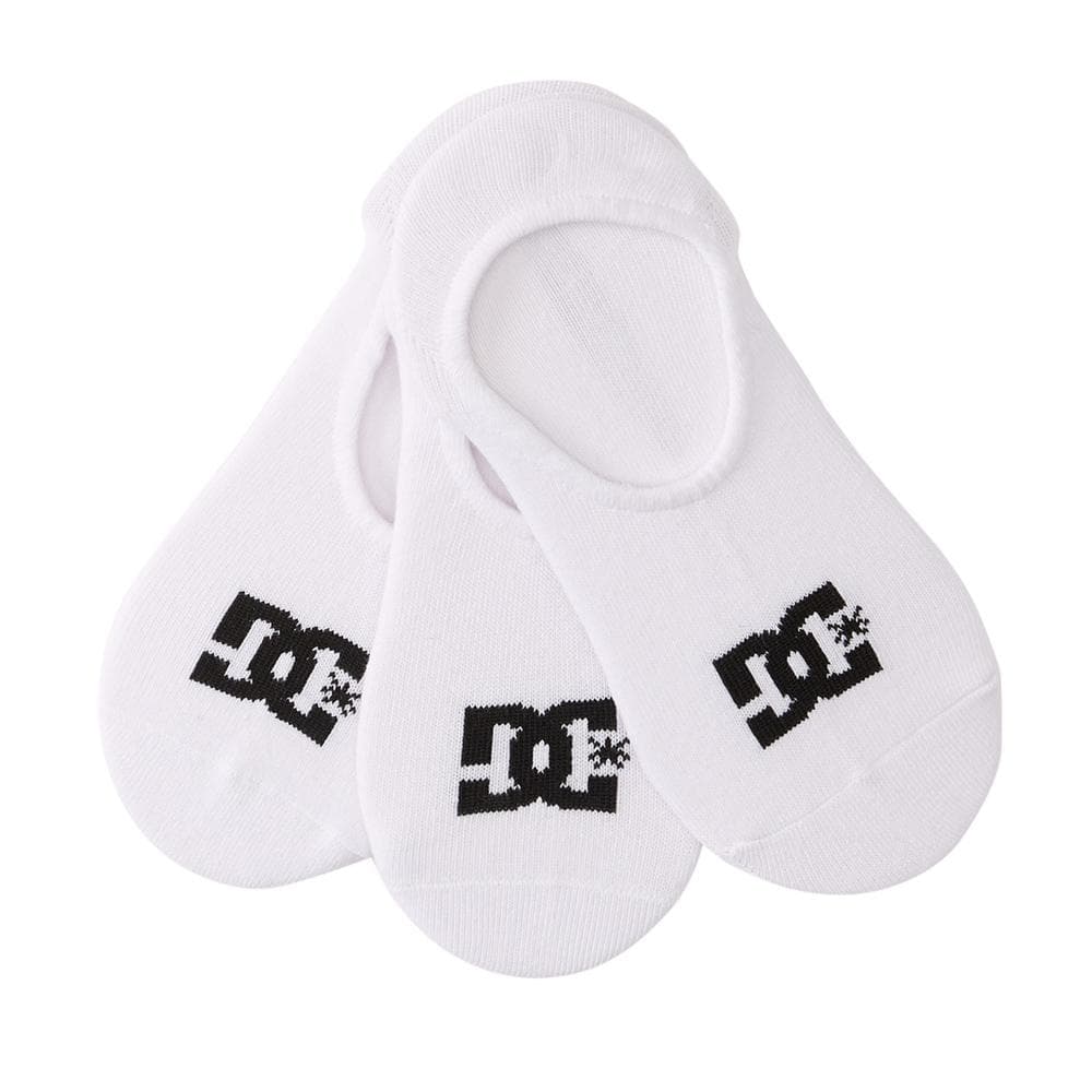 x3 Paires de chaussettes Blanches Homme Dc shoes Liner 1