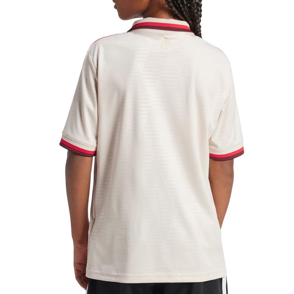 FC Bayern Maillot de football Beige/Rouge Garçon Adidas 24/25 2