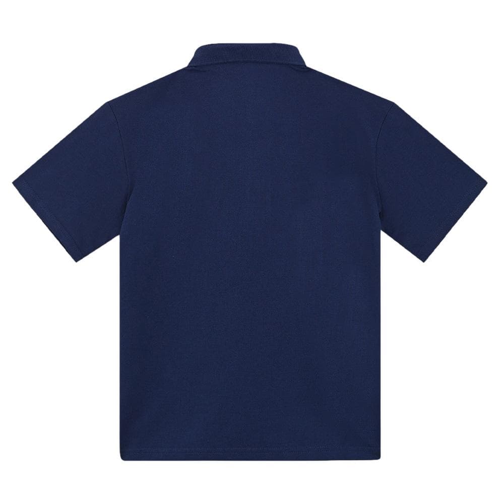 Polo Marine/Blanc Garçon Timberland T604371 2