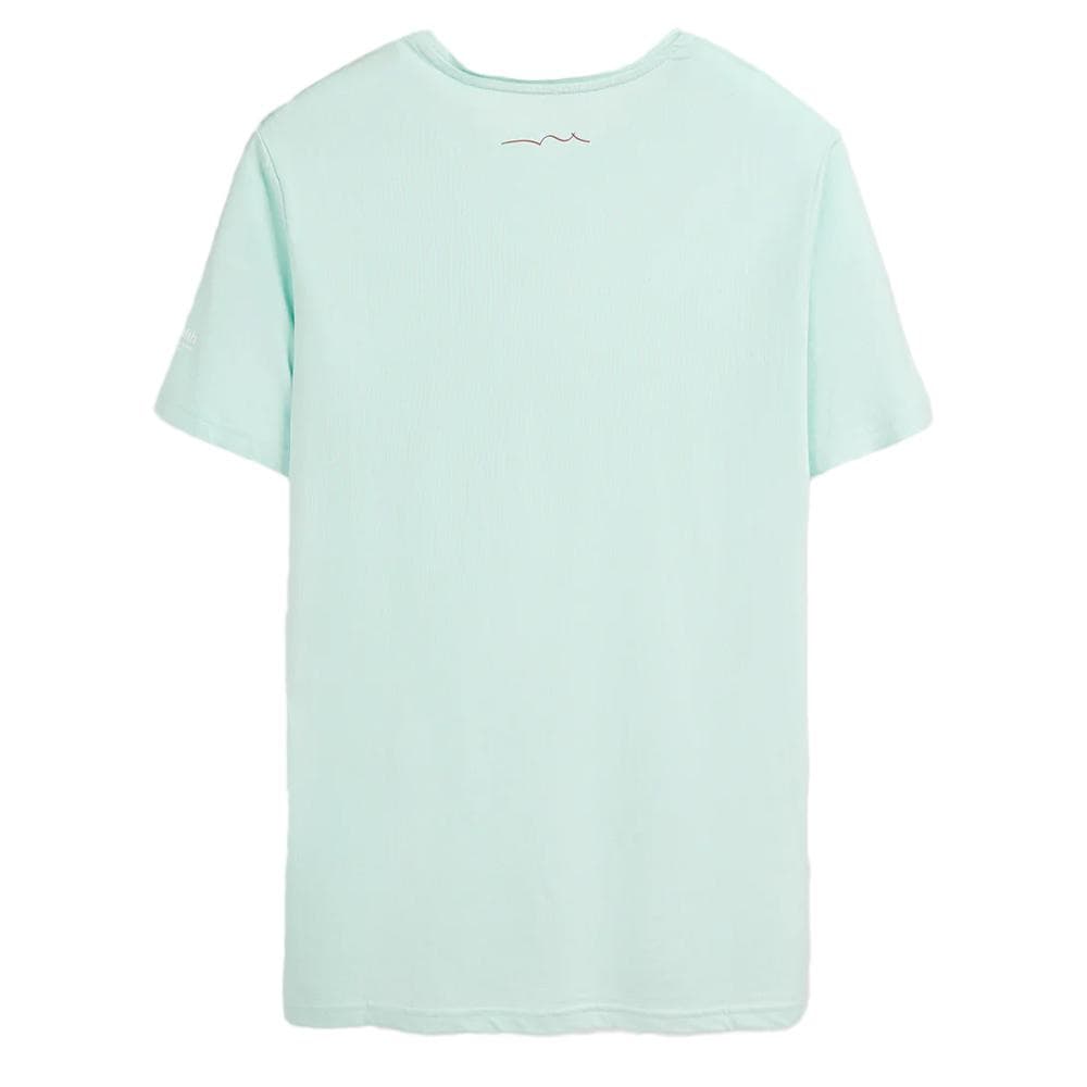 T-shirt Vert Menthe Homme Teddy Smith T-geo 2