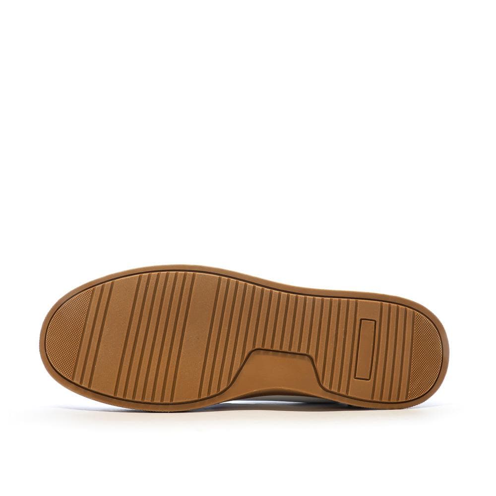Baskets Blanches/Camel Homme Teddy Smith White Pu 5