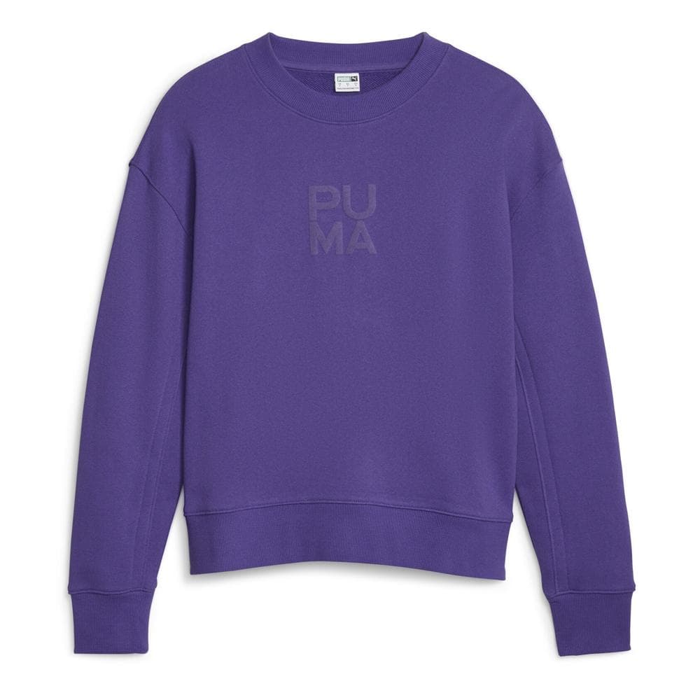Sweat Violet Femme Puma Infuse Crew 1