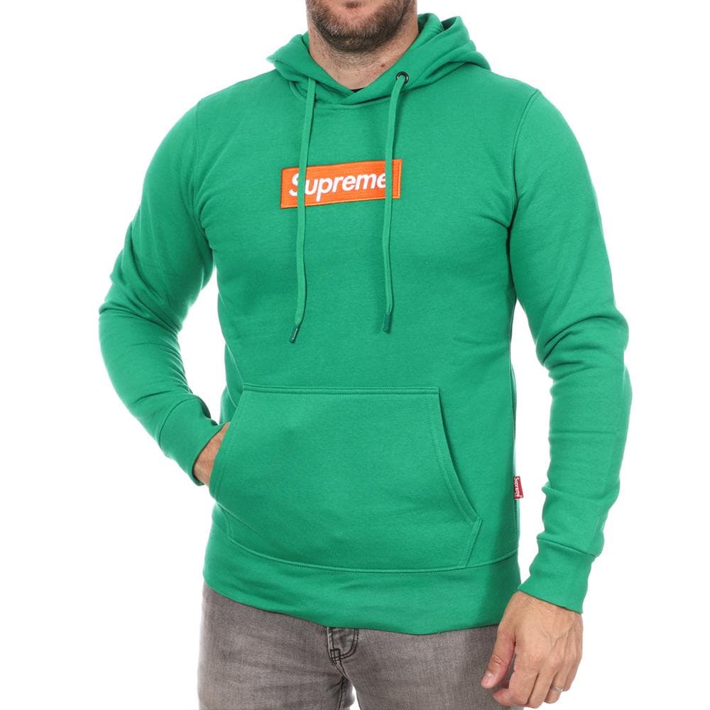 Sweat à Capuche Vert/Orange Homme Supreme Grip Diego 1