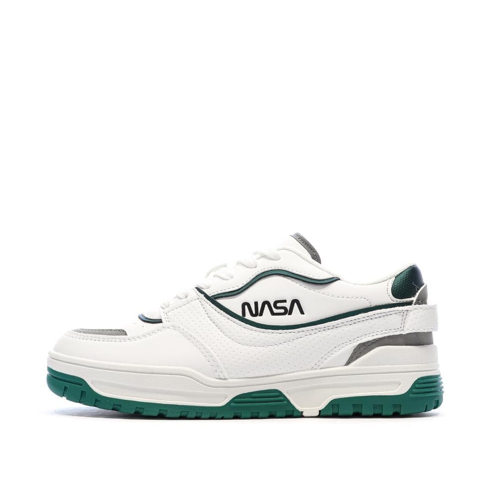 Baskets Blanc/Vert Garçon Nasa Jabalem 1
