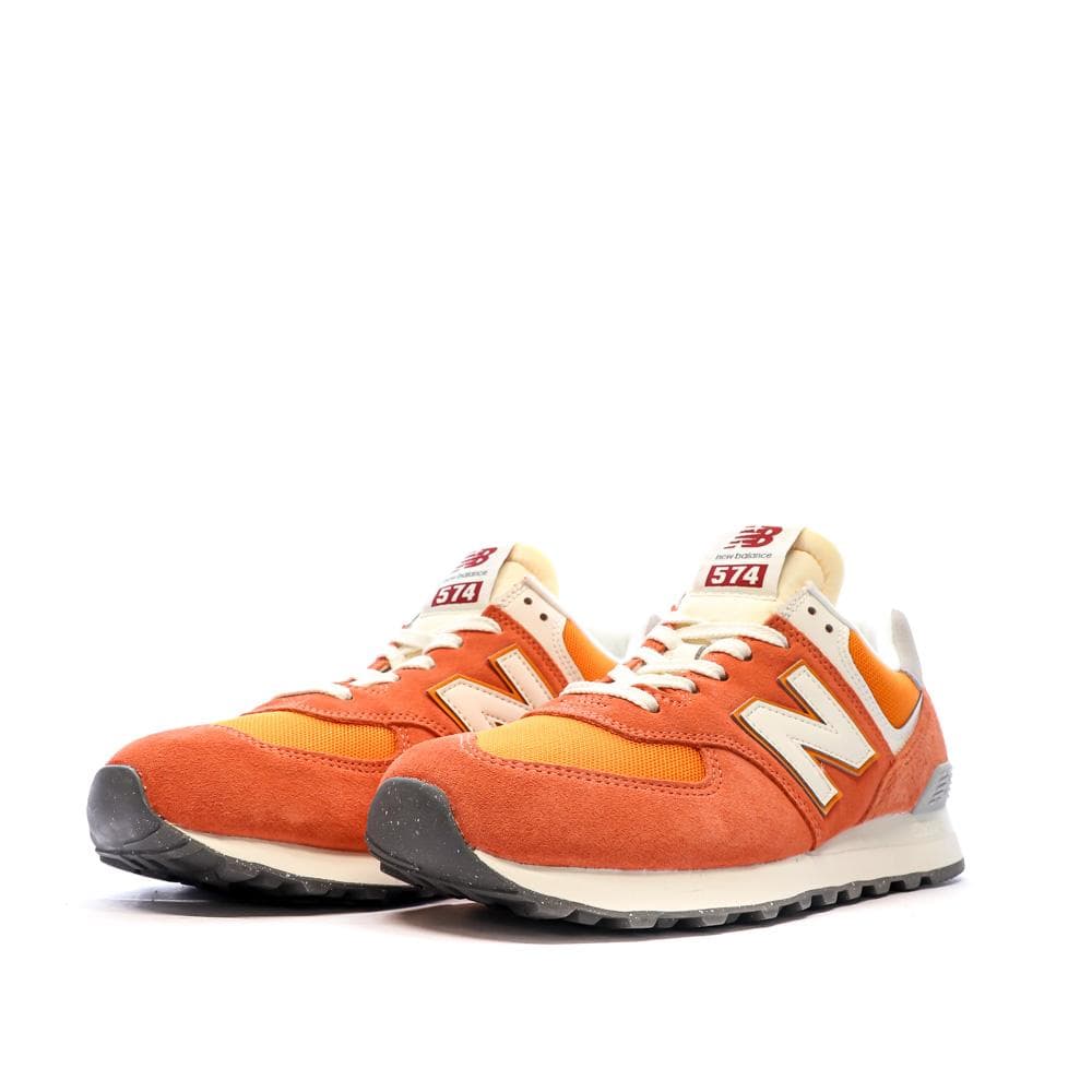 Baskets Orange/Gris Homme New Balance 574 6