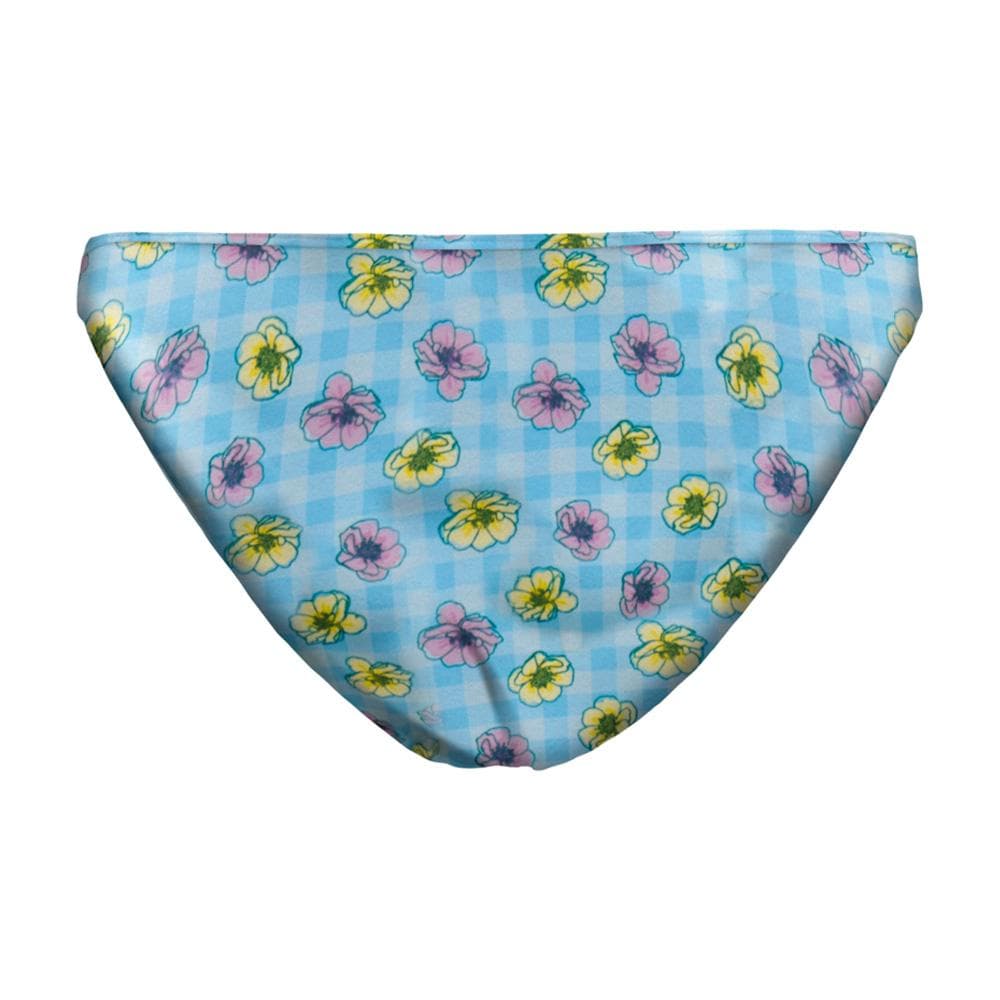 Bas de Bikini Bleu à fleurs Femme Only Elly 2