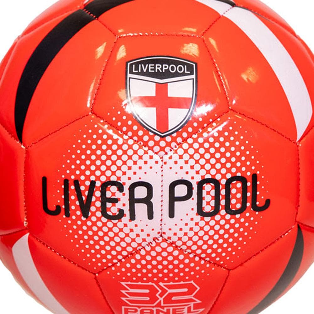 LIVERPOOL Ballon Noir/ROUGE Sport Zone 2