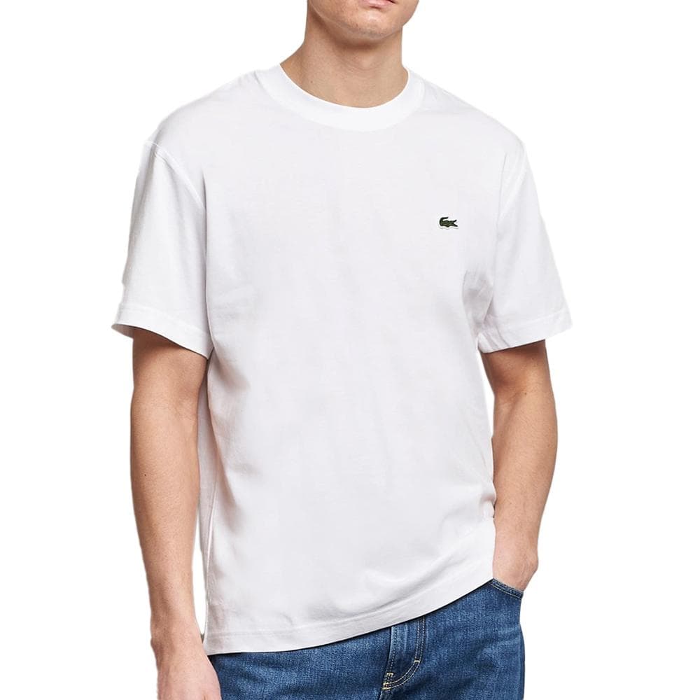 T-shirt Blanc Homme Lacoste Klassiek 1