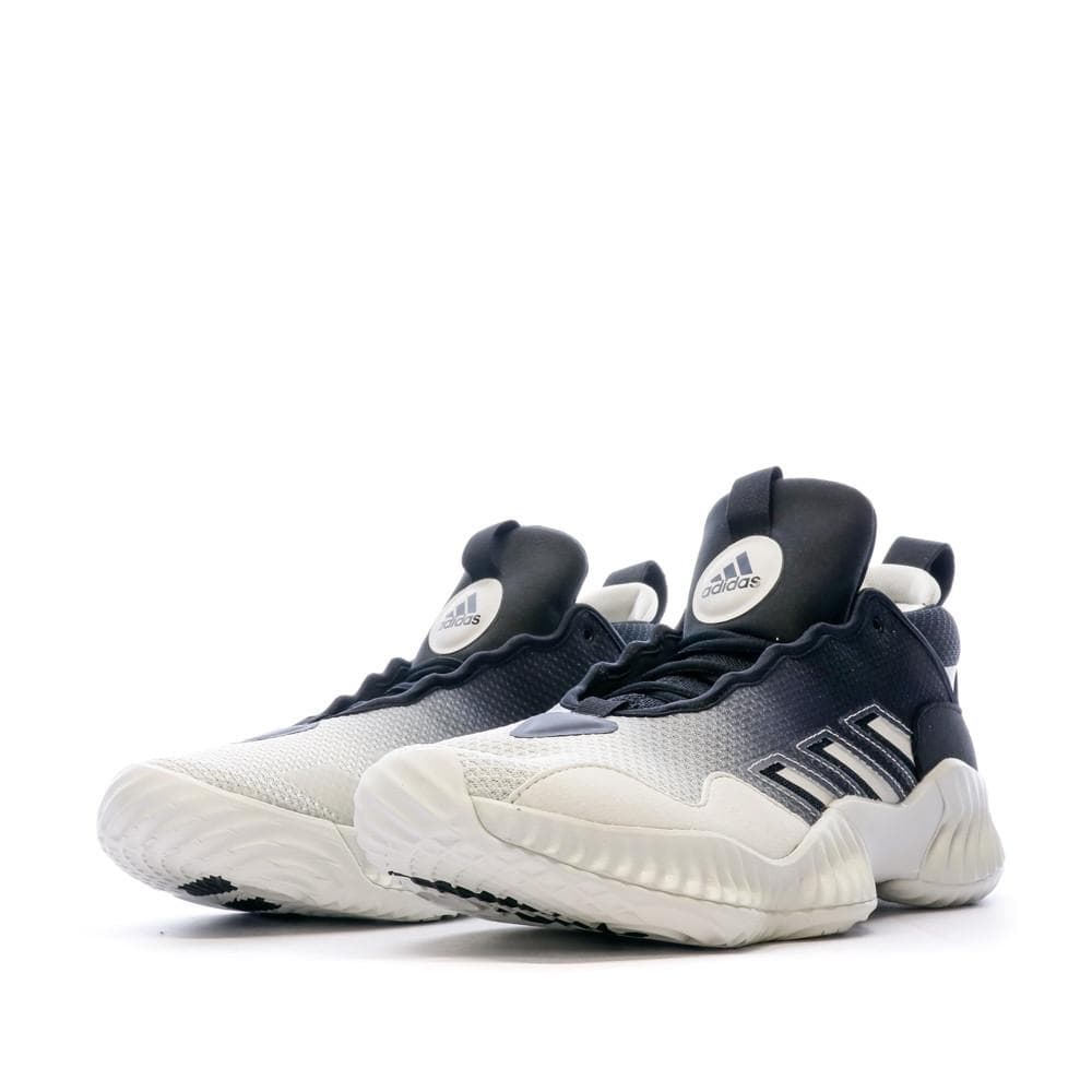 Baskets Noir/Blanc Homme Adidas Court Vision 3 6