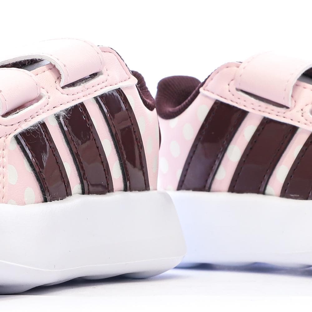 Baskets Rose Bébé Fille Adidas Minnie Grand Court 7