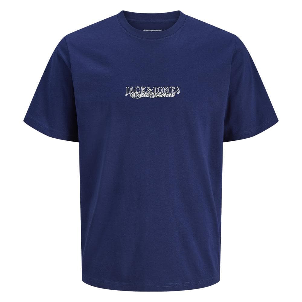 T-Shirt Bleu Garçon Jack & Jones Bleecker 2