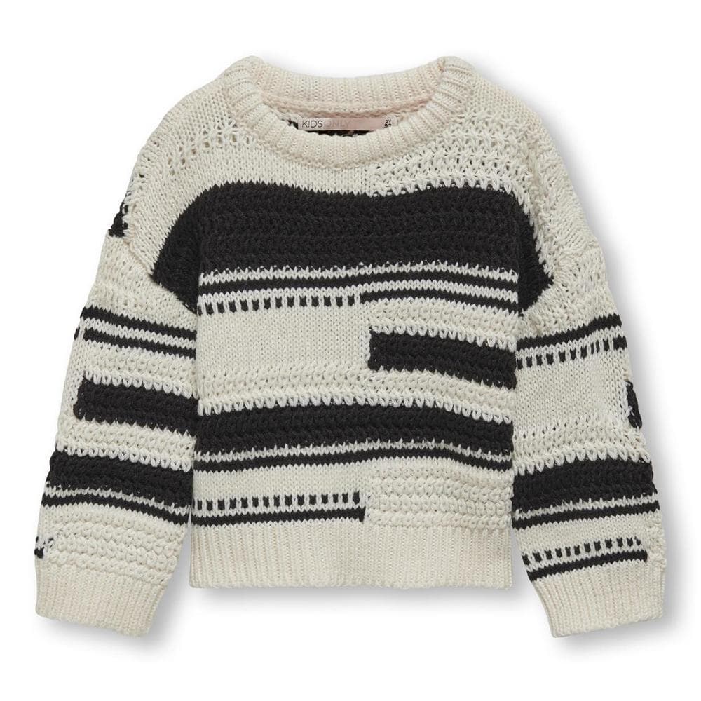 Pull Noir/Blanc Fille Kids ONLY Gsutha 1