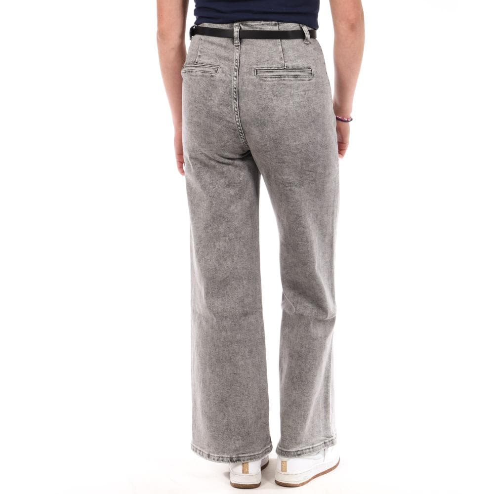 Jean Droit Gris Femme Monday Premium 109 2