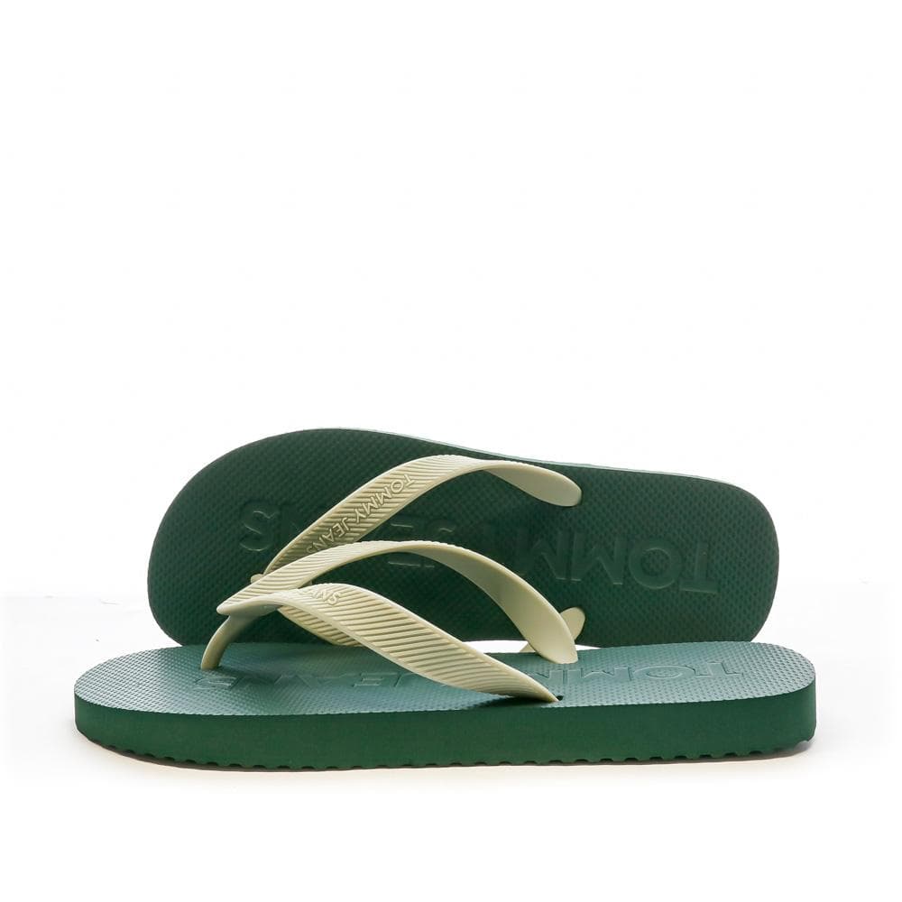 Tongs Vertes Homme Tommy Hilfiger Tjm Beach 1