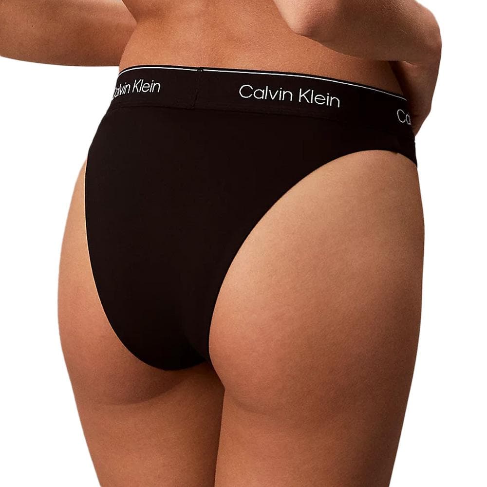 String Noir Femme Calvin Klein Jeans Tanga 2