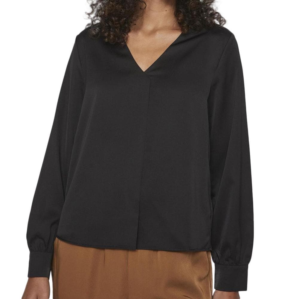 Blouse Noire Femme Vila Viellette 1