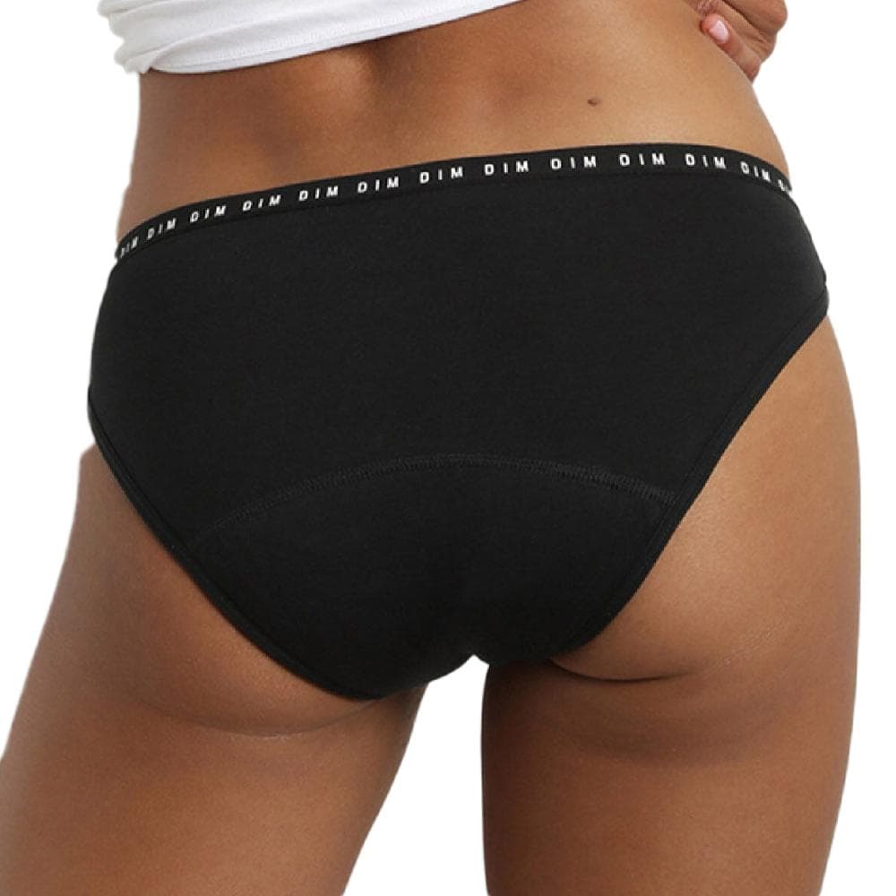 Culottes Menstruel Flux Moyen Noir femme DIM D0AY7 2