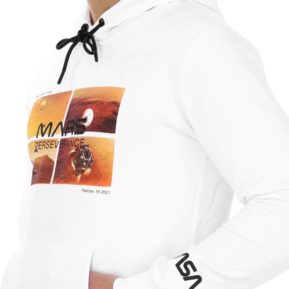 Sweat Capuche Blanc Homme Nasa 08H 4