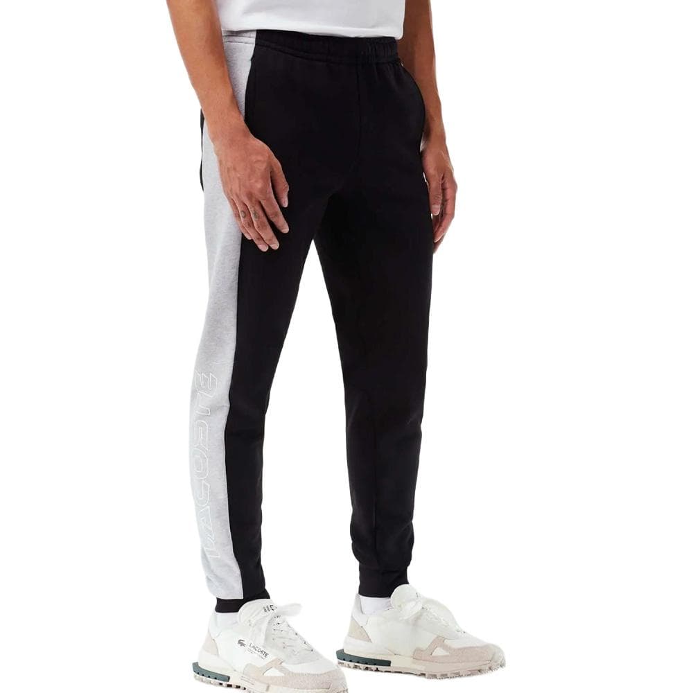 Jogging Noir Homme Lacoste color-block 1