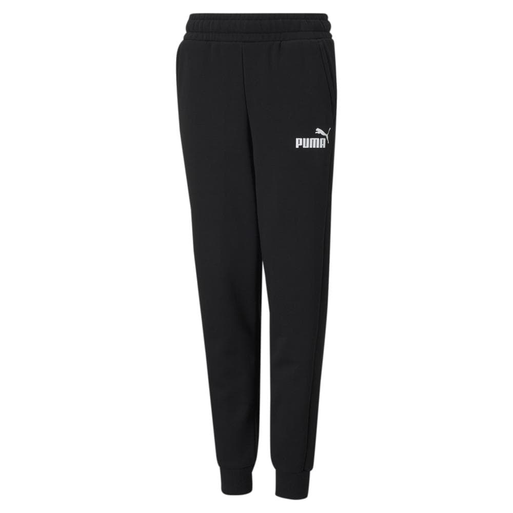 Jogging Noir Garçon Puma Essential Logo 1