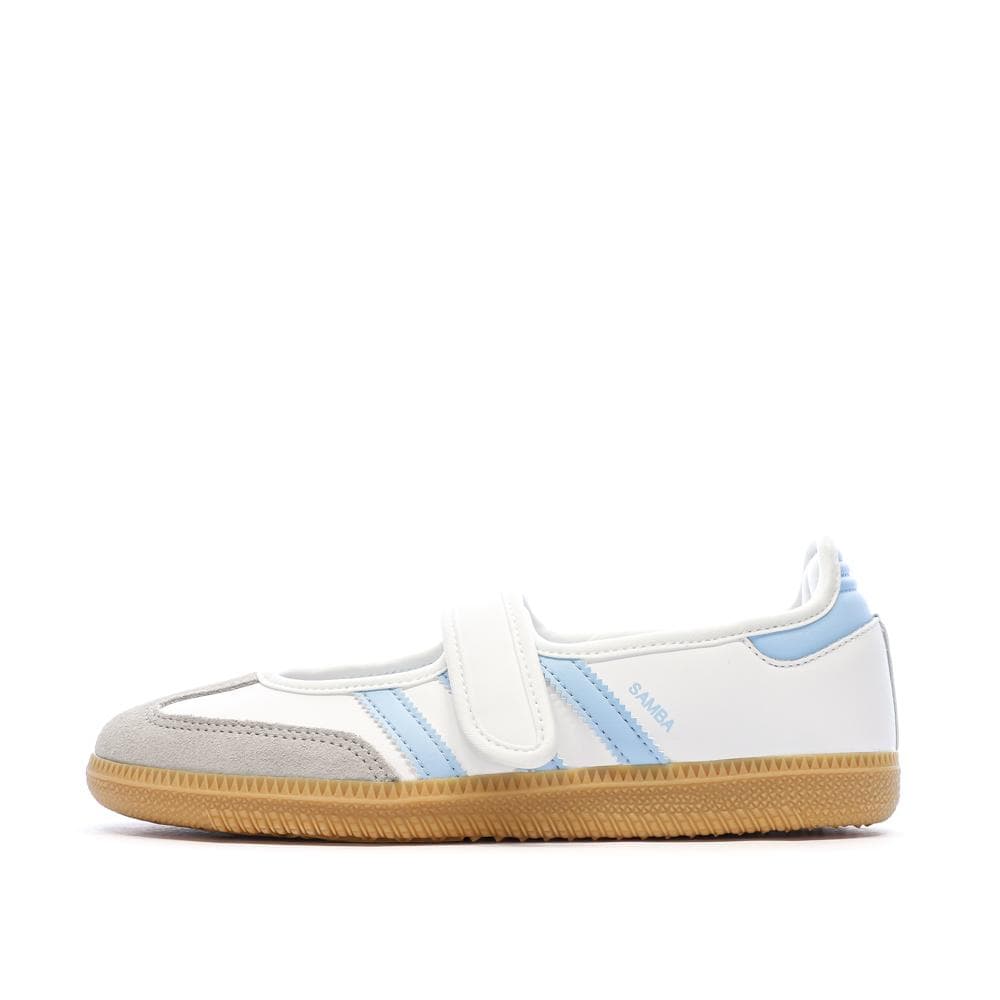 SAMBA JANE Baskets Blanc/Bleu Adidas 1