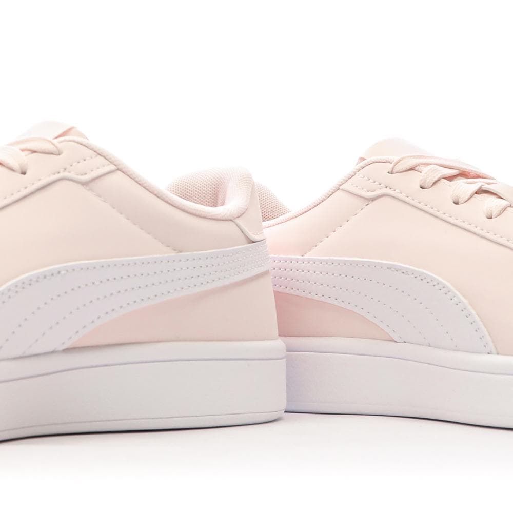 Baskets Rose/Blanc Femme Puma Smash 7