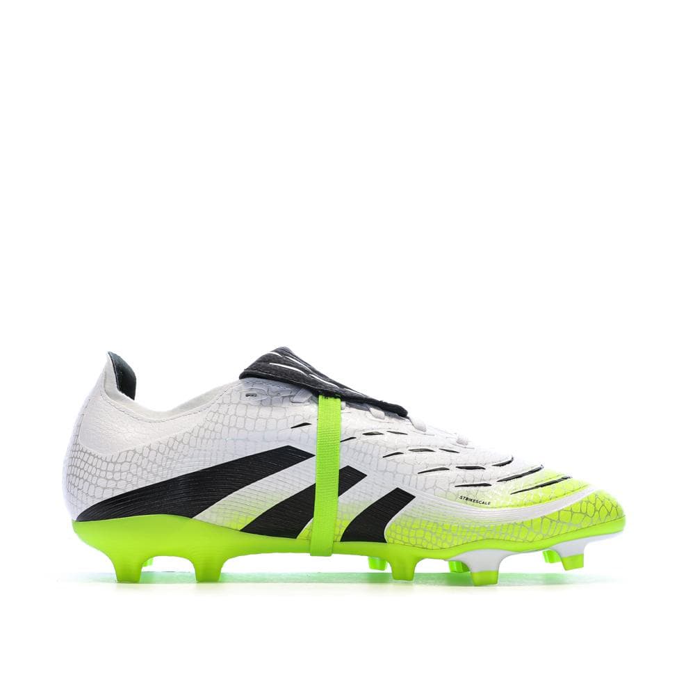 Chaussures de Foot Blanc/Jaune Adidas Predator League FT FG/MG 2