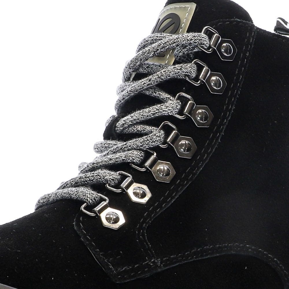 Boots Noires Femme No Name Kross Low KNXE-VS04-15 7