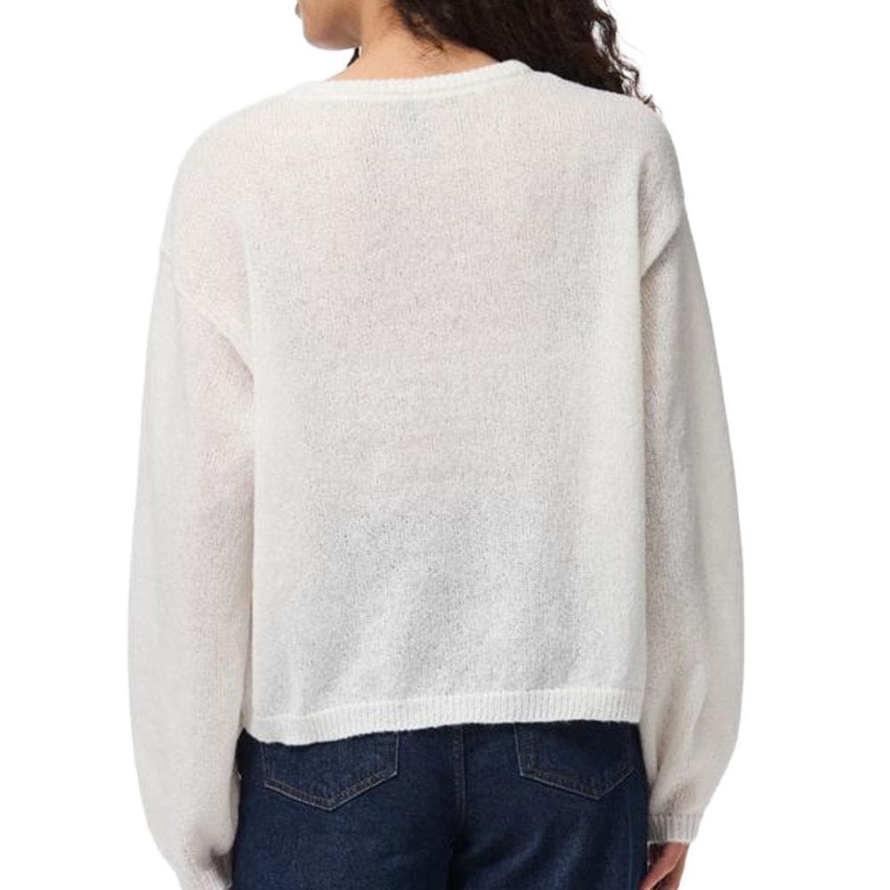 Pull Blanc Femme Pieces Pcida 2