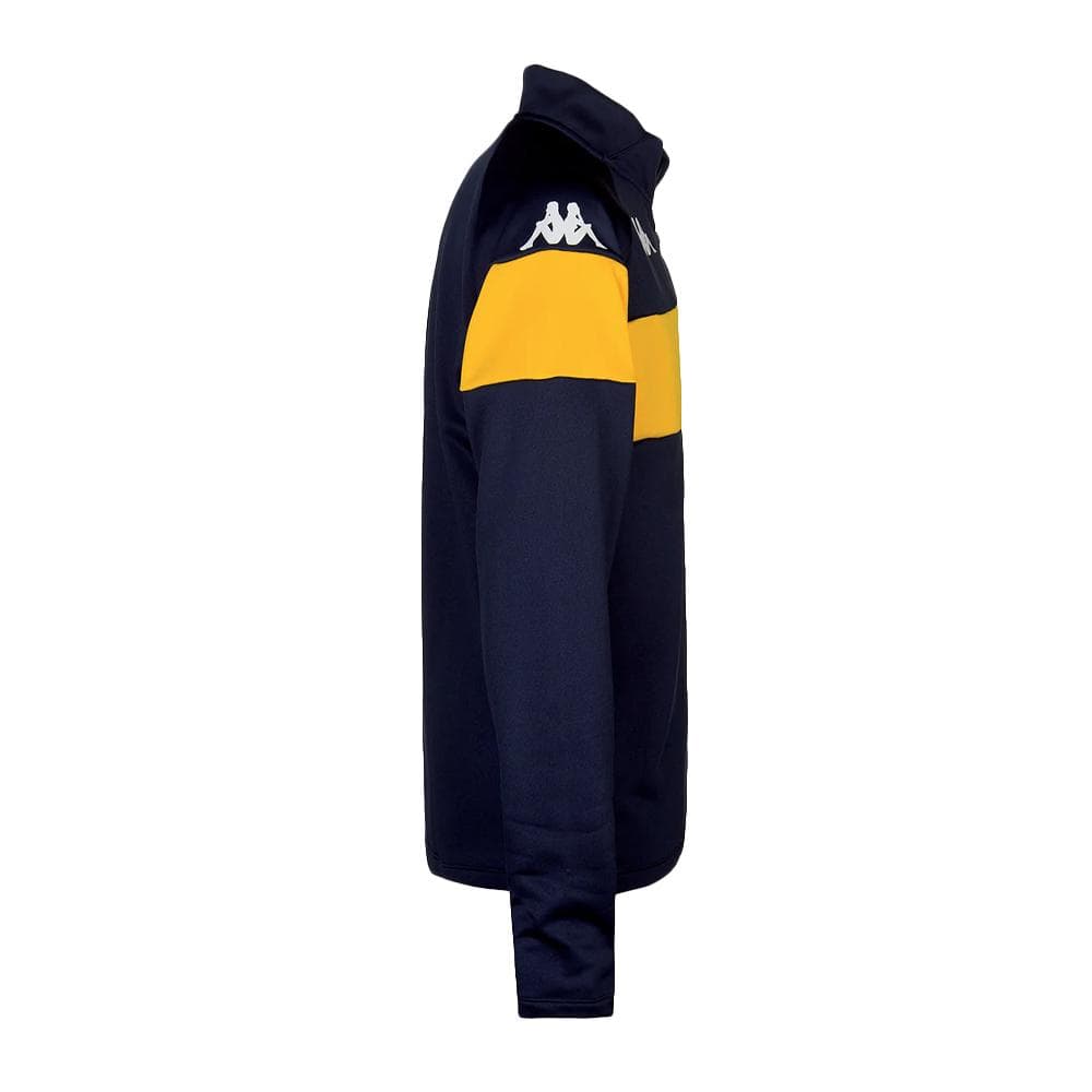 Sweat Noir/Jaune Homme Kappa Dovare 2
