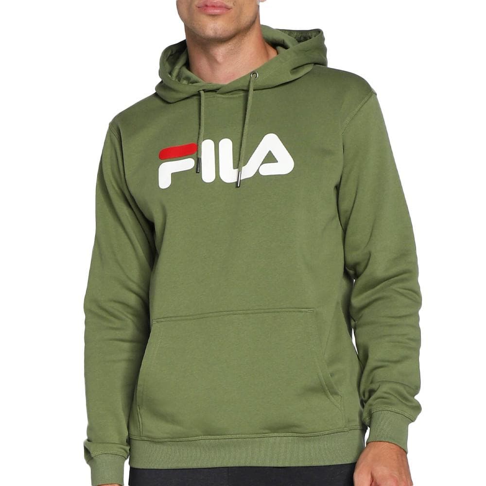 Sweat à capuche Kaki Homme Fila Barumini 1