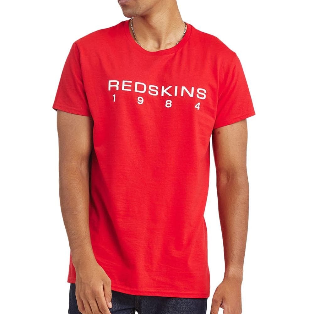 T-shirt Rouge Homme Redskins Steelers 1