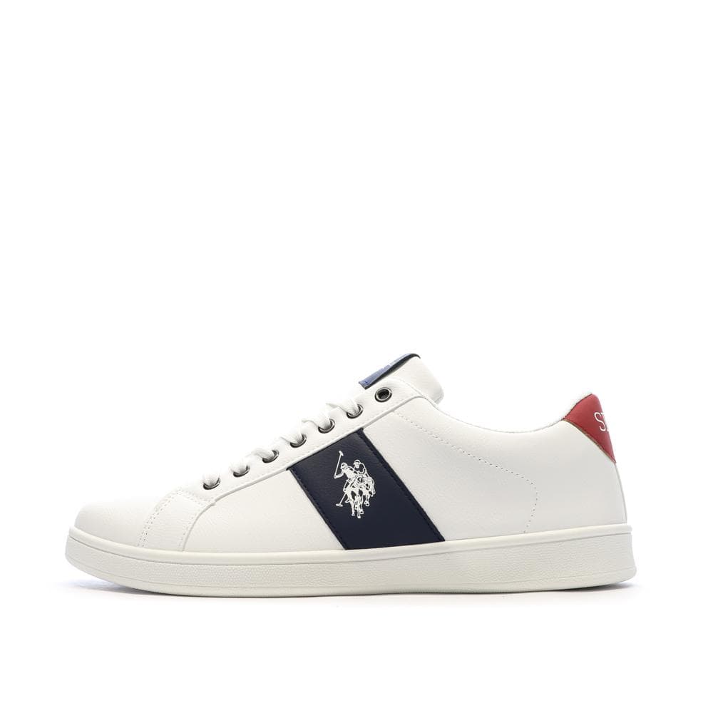 Baskets Blanches/Marines Homme US Polo ASSN Sneaker 1