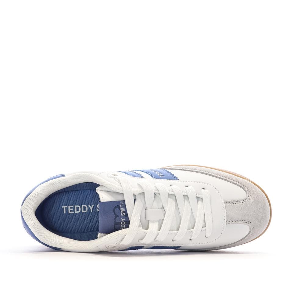Baskets Blanches/Bleu Femme Teddy Smith 120131 4