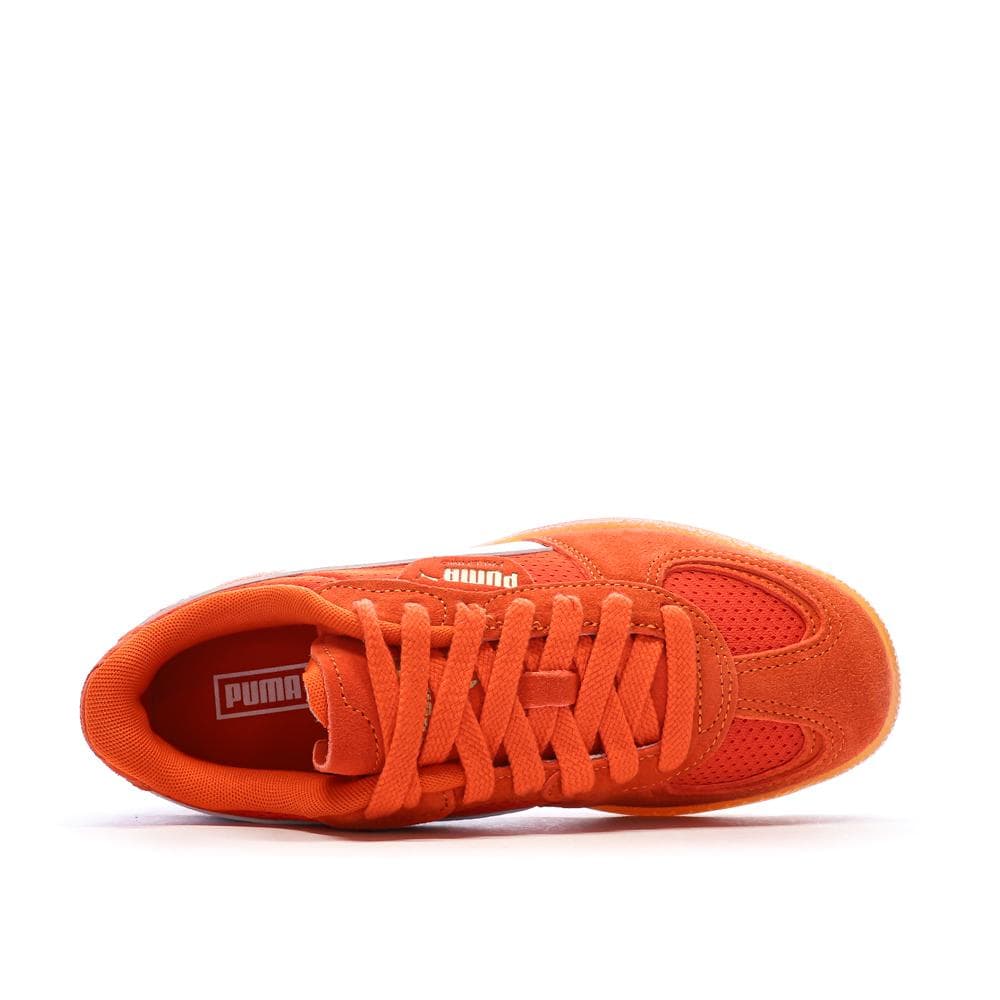 Baskets Oranges Femme Puma Palermo Moda Vintage 4