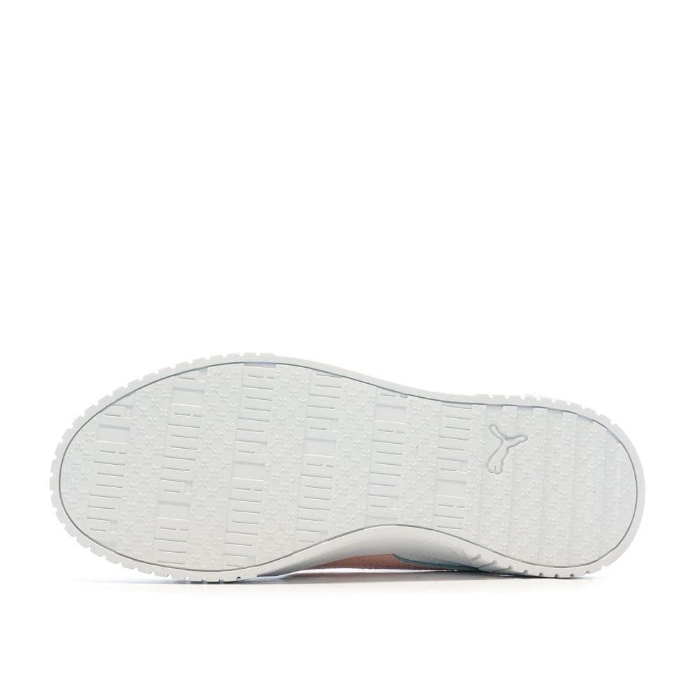 Baskets Blanches/Rose Femme Puma Carina 2.0 5
