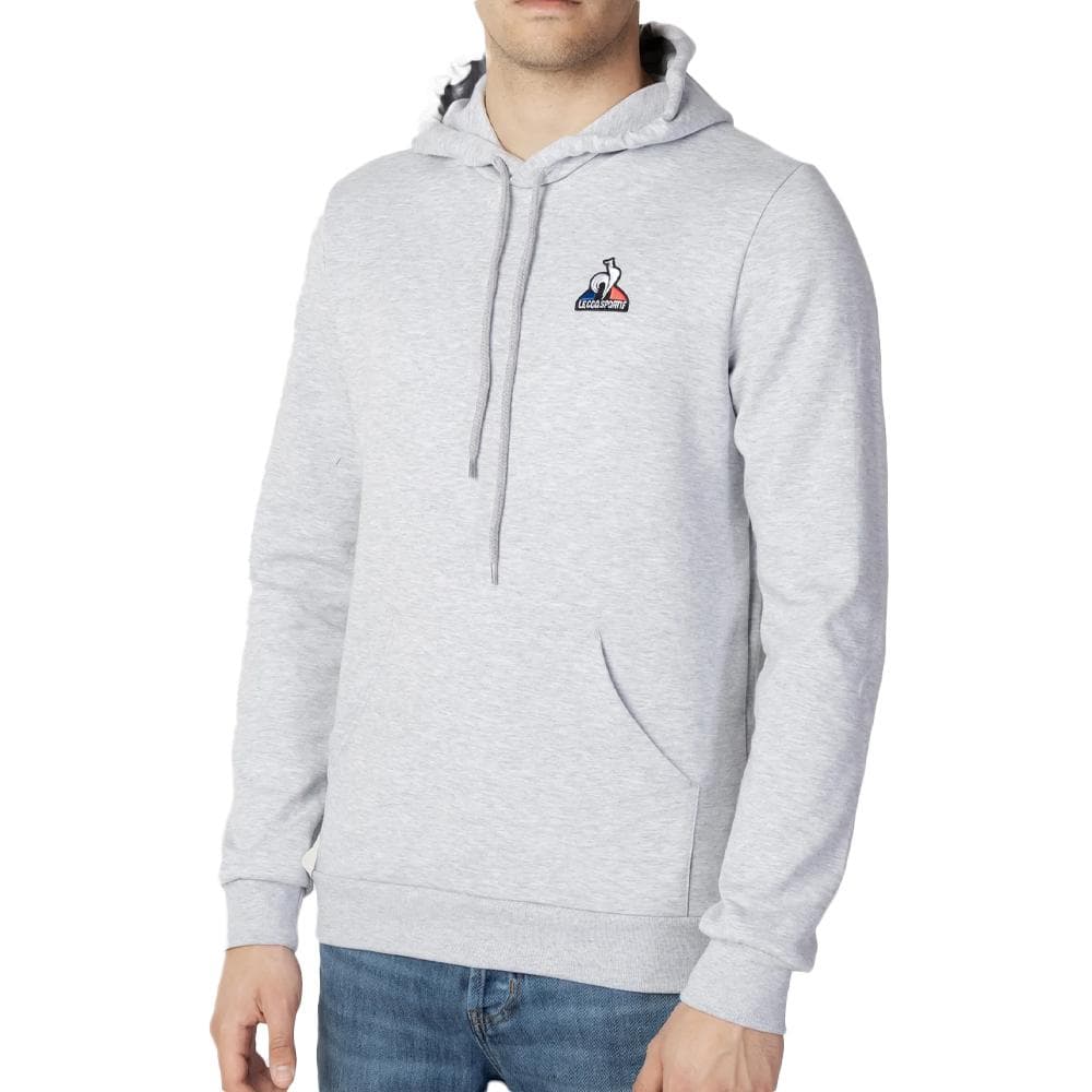 Sweat Gris Homme Le Coq Sportif Hoody 1