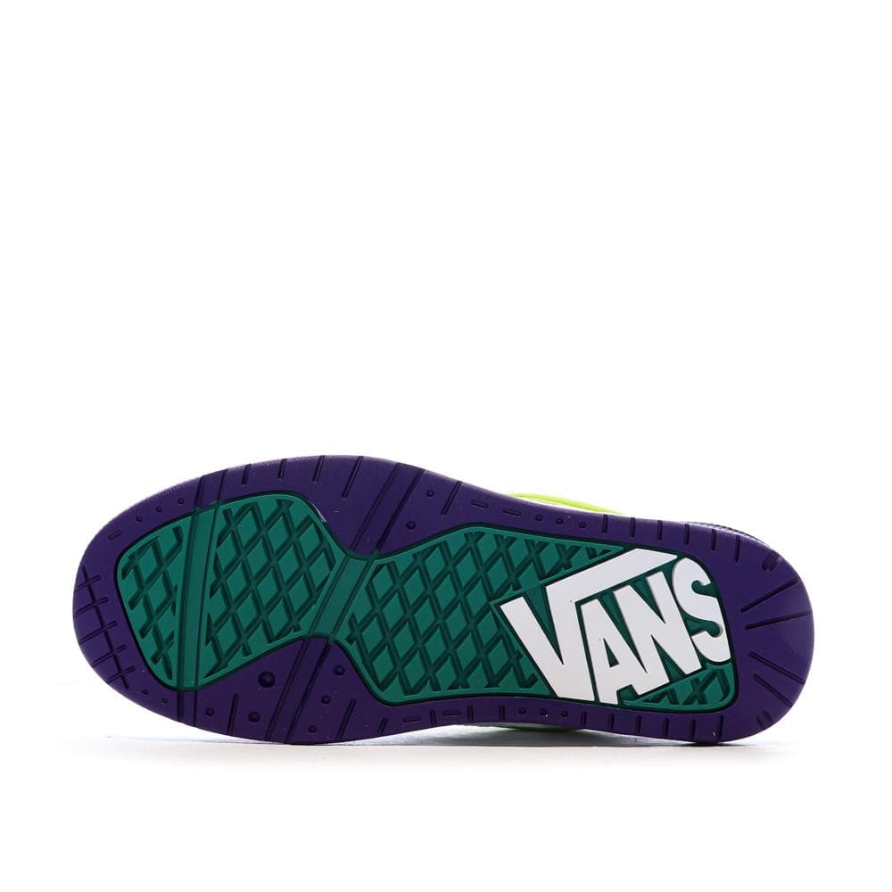Baskets Blanches/Vertes Garçon Vans Hylane 5