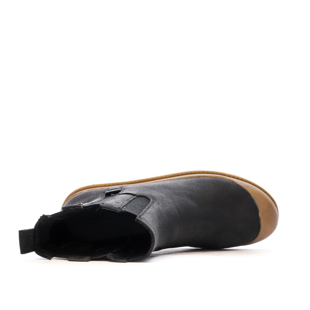 Bottines Noires Femme Chattawak NINA 4