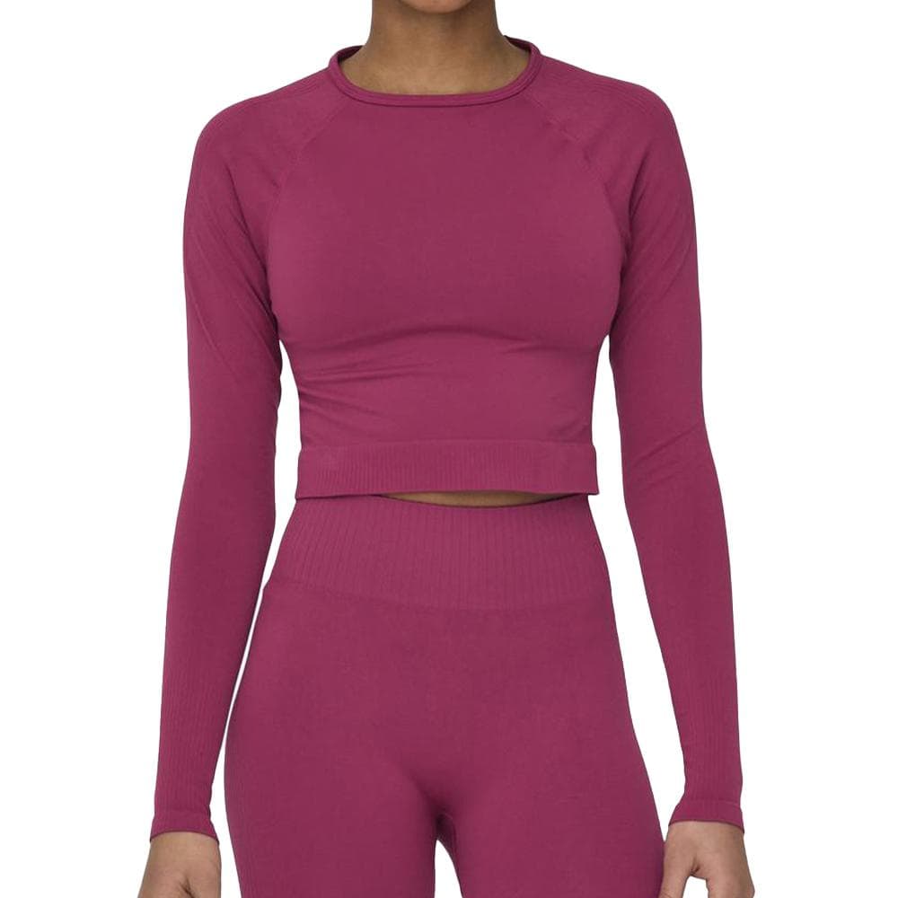 Top de sport Fuchsia Femme Only Jiji Seam 1