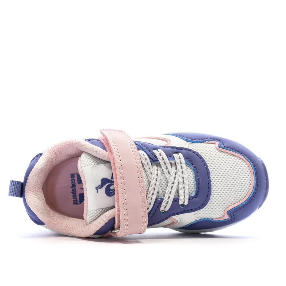 Baskets Bleu/Rose Fille Le Coq Sportif Lsc Runner 4
