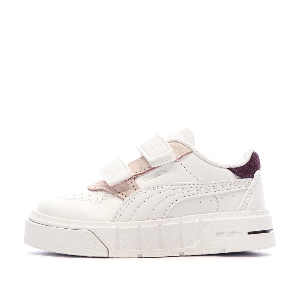 Baskets Blanc/Rose Puma Cali Court Match 1