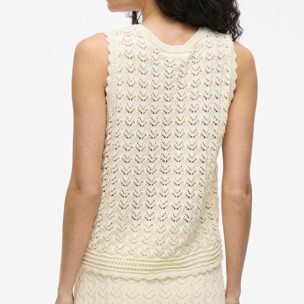 Débardeur Beige Femme Vila Vidolise 2
