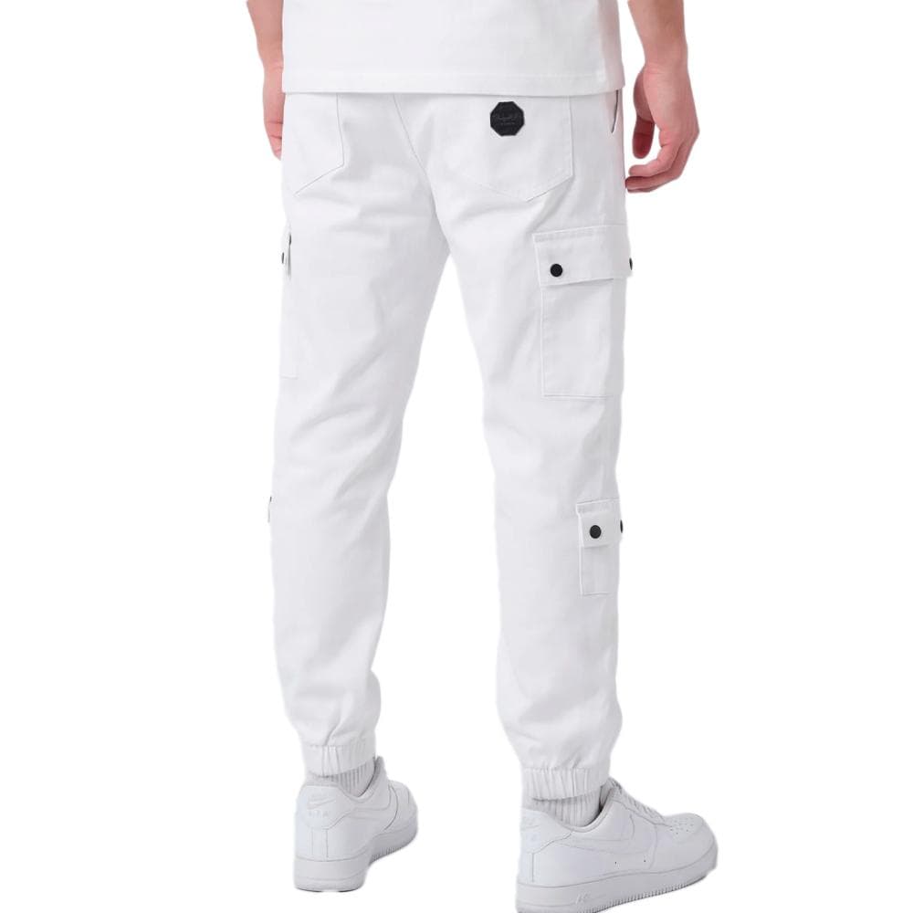 Pantalon Cargo Blanc Homme Project X Paris T19939 2