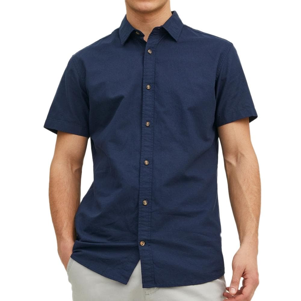 Chemisette Marine Homme Jack & Jones Summer 1