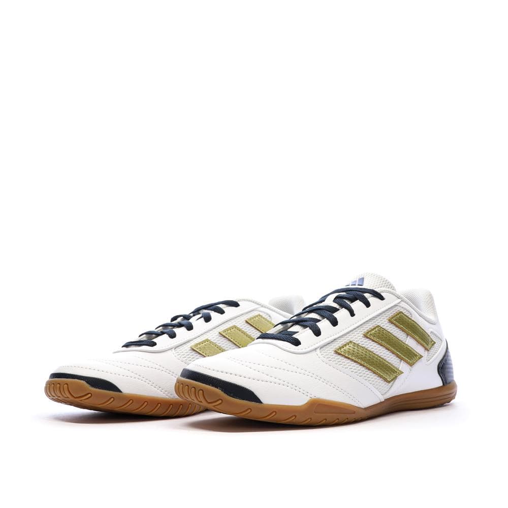 Chaussures de football Blanches/Noires Homme Adidas Super Sala 2 6