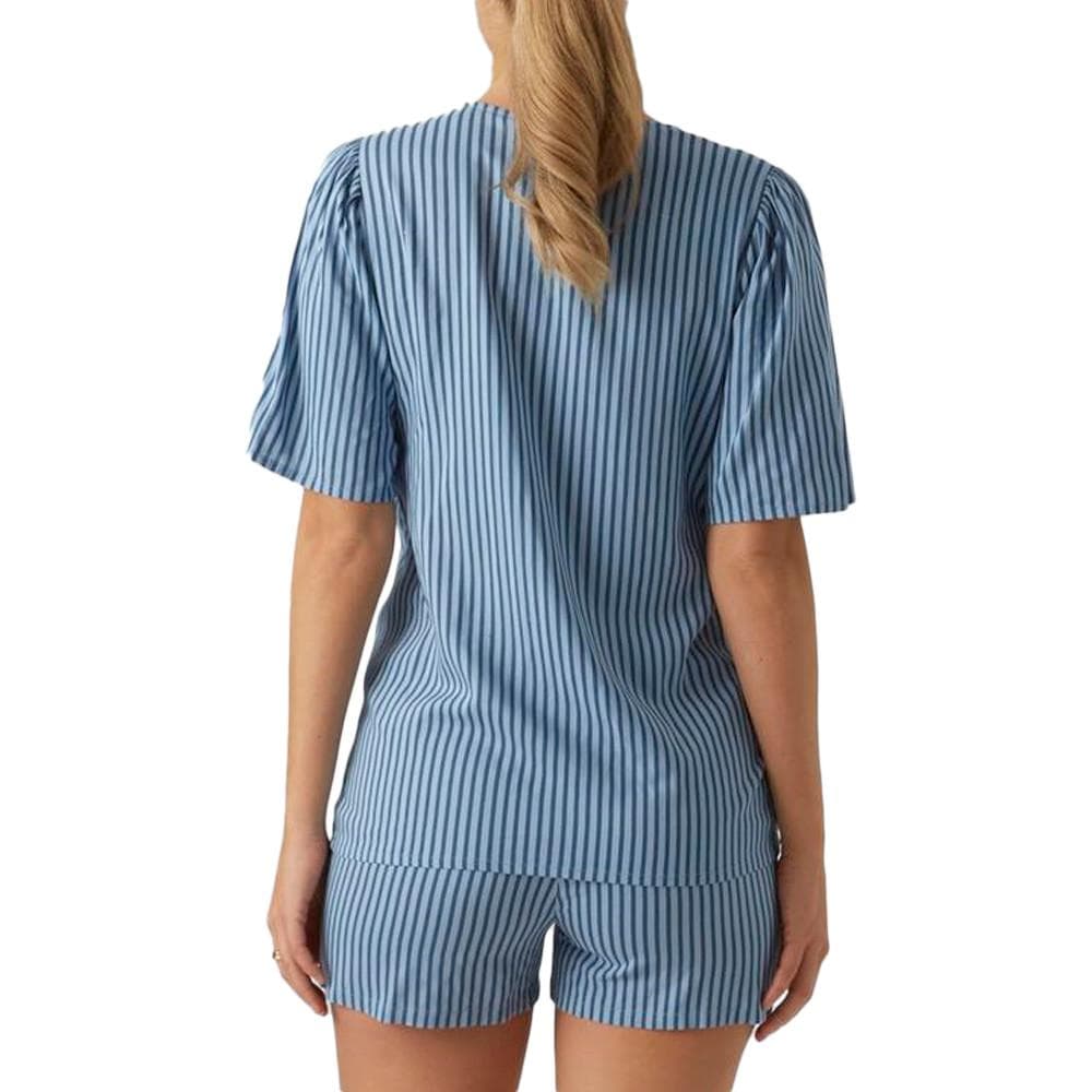 Pyjama de Grossesse Bleu Femme Mamalicious Jasmin 2