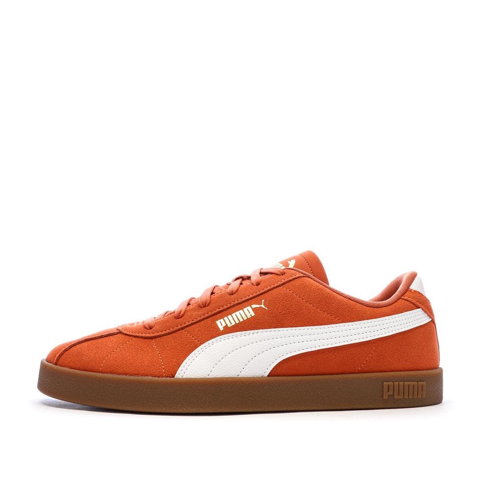 Baskets Oranges Homme Puma Club Ii 1