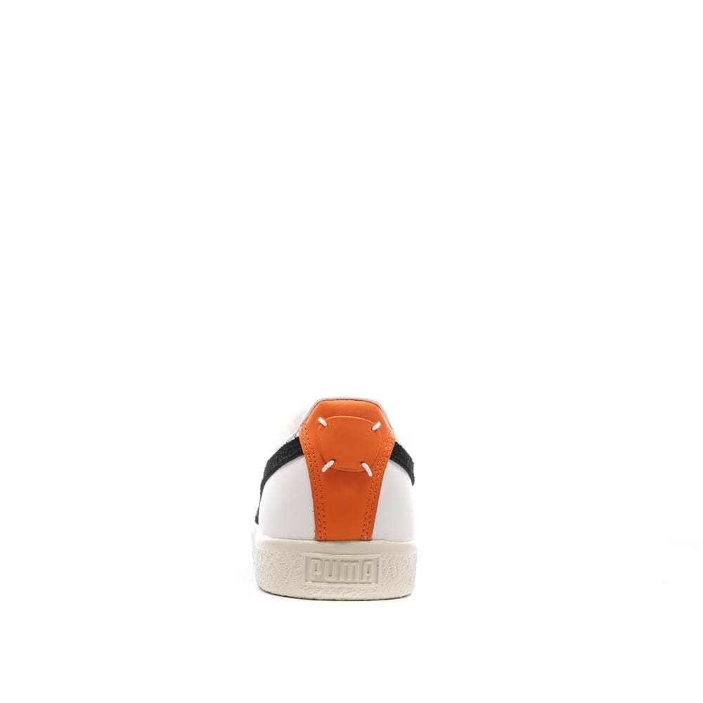 Baskets Blanches/Noires Homme Puma Clyde Base 3